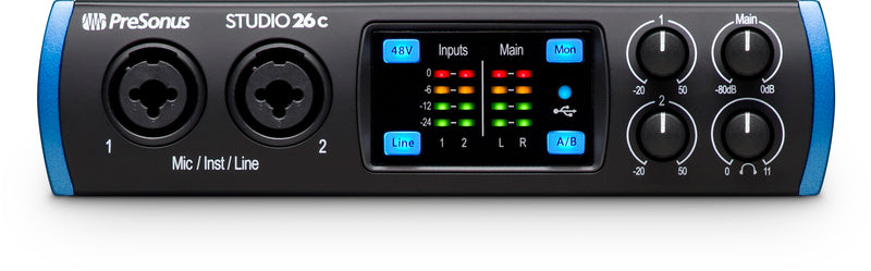 Presonus Studio 26c USB-C Audio Interface