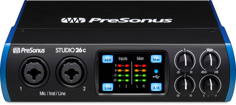 Presonus Studio 26c USB-C Audio Interface