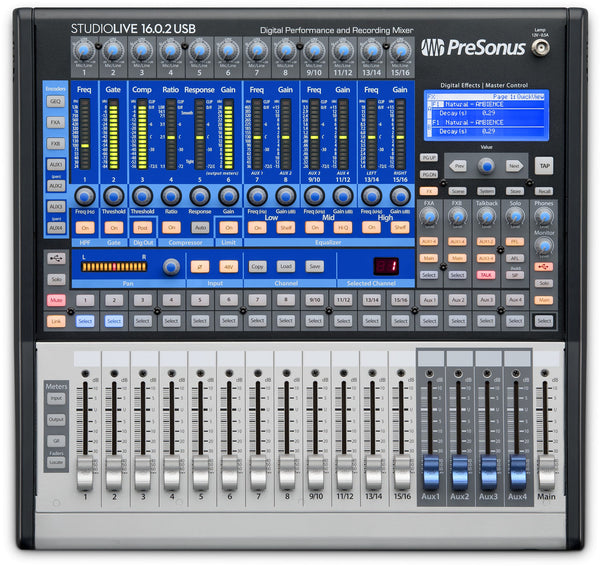 Presonus StudioLive 16.0.2 USB Digital Mixing Desk