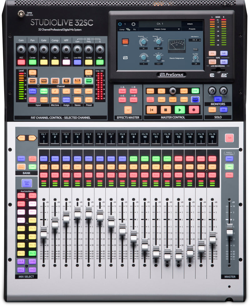 Presonus StudioLive 32SC 32-Ch. Digital Console / Recorder
