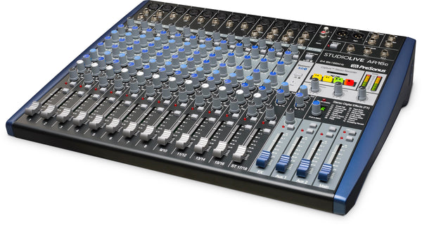 Presonus StudioLive AR16c USB-C Mixer/Interface/SD Recorder