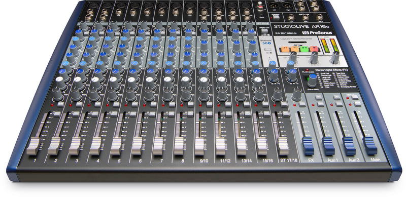 Presonus StudioLive AR16c USB-C Mixer/Interface/SD Recorder