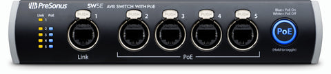 Presonus SW5E AVB Switch with PoE