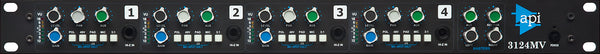 API 3124MV 4-Channel Mic / Line Pre with Stereo Mixer