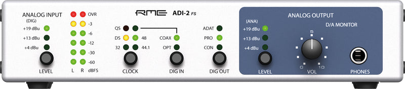 RME ADI-2 FS 768 kHz 2-Channel AD/DA Converter