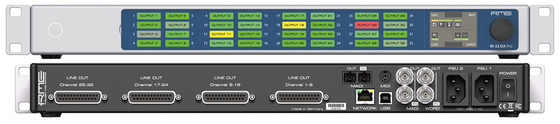 RME M-32 Pro 32-Channel 192Khz AD or DA Converter