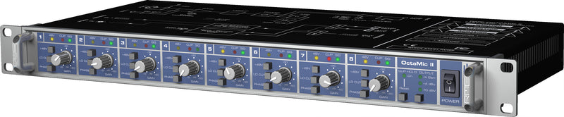RME Octamic II 8-Channel Mic/Line Preamp & AD Converter
