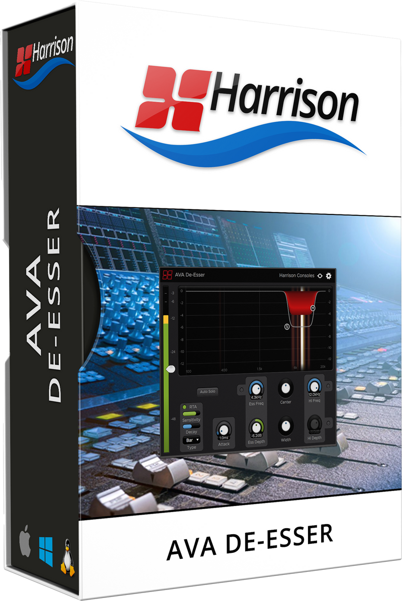 Harrison AVA De-Esser Plug-In