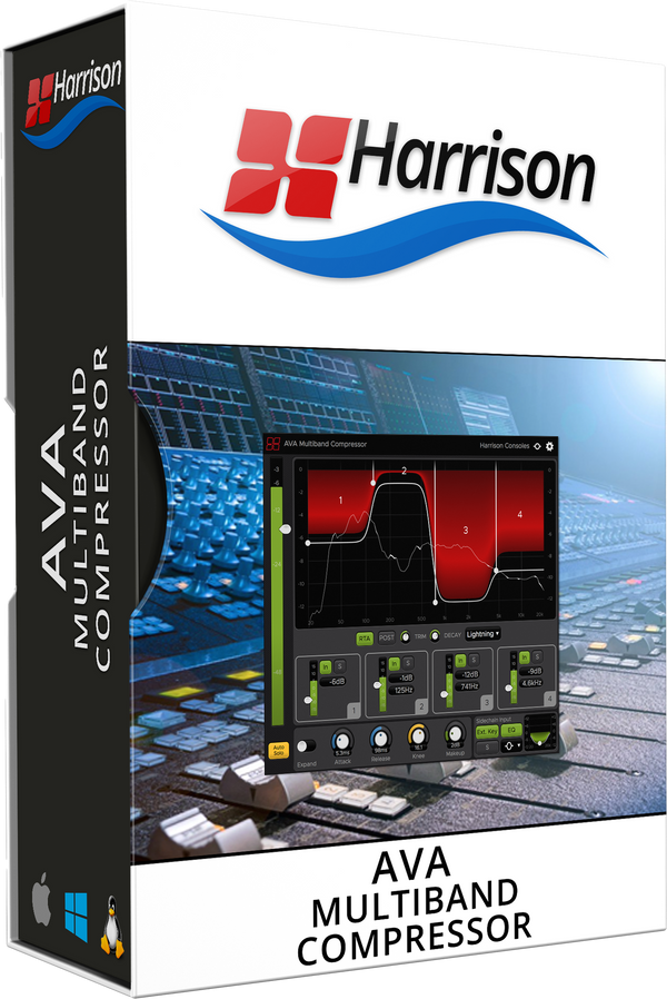 Harrison AVA Multiband Compressor Plug-In