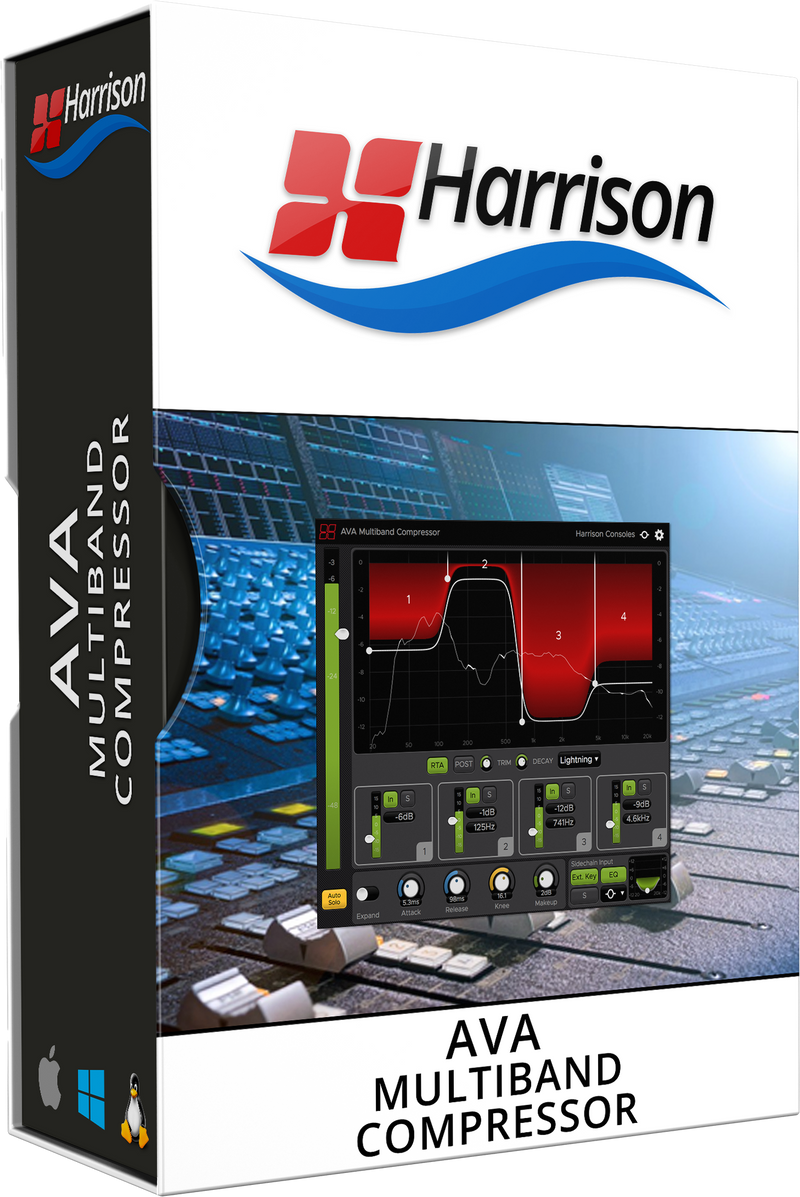 Harrison AVA Multiband Compressor Plug-In
