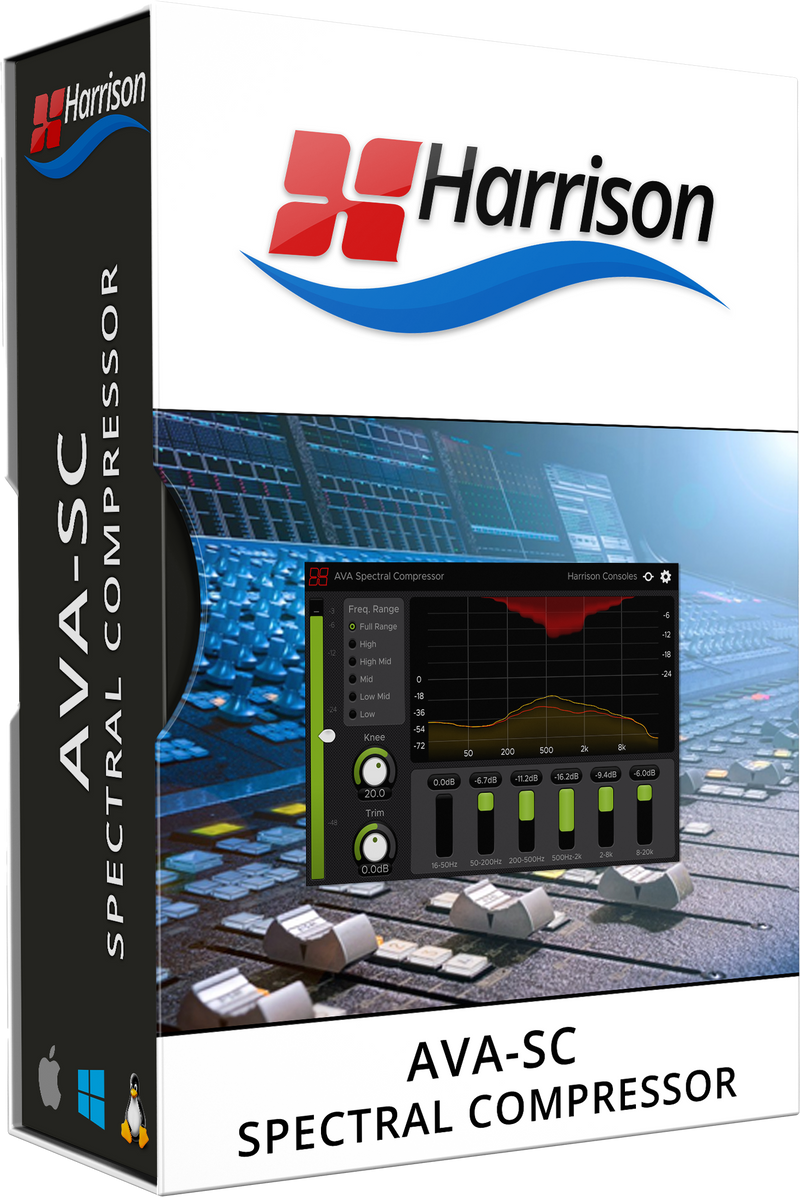 Harrison AVA Spectral Compressor Plug-In