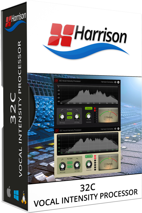 Harrison 32C Vocal Intensity Processor Plug-In