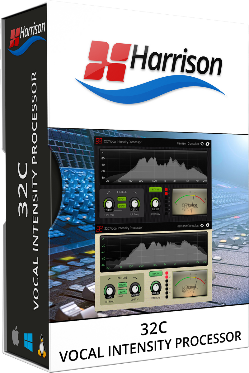 Harrison 32C Vocal Intensity Processor Plug-In
