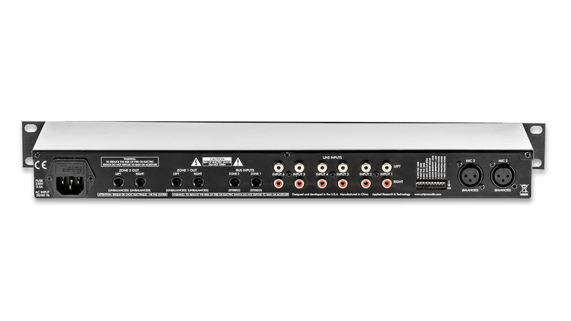 ART MX624 6-Channel Stereo Rack Mixer