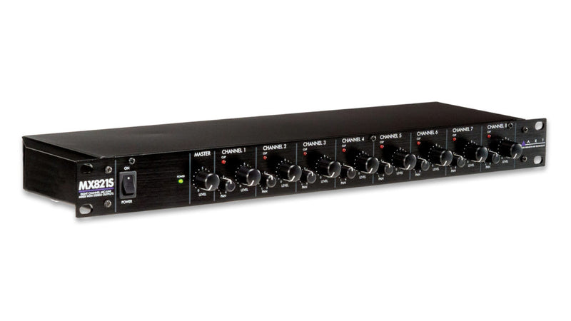 ART MX821S 8-Channel Rack Mixer