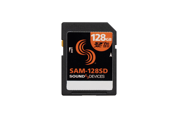 Sound Devices SAM-128SD 128Gb SDXC Card