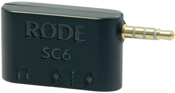 Rode SC6 Dual TRRS Input & Headphone Output for Smartphones