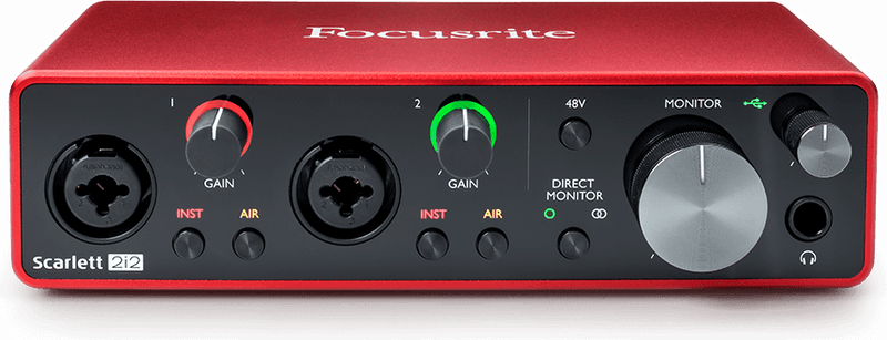 Focusrite Scarlett 2i2 3rd Generation USB Audio Interface
