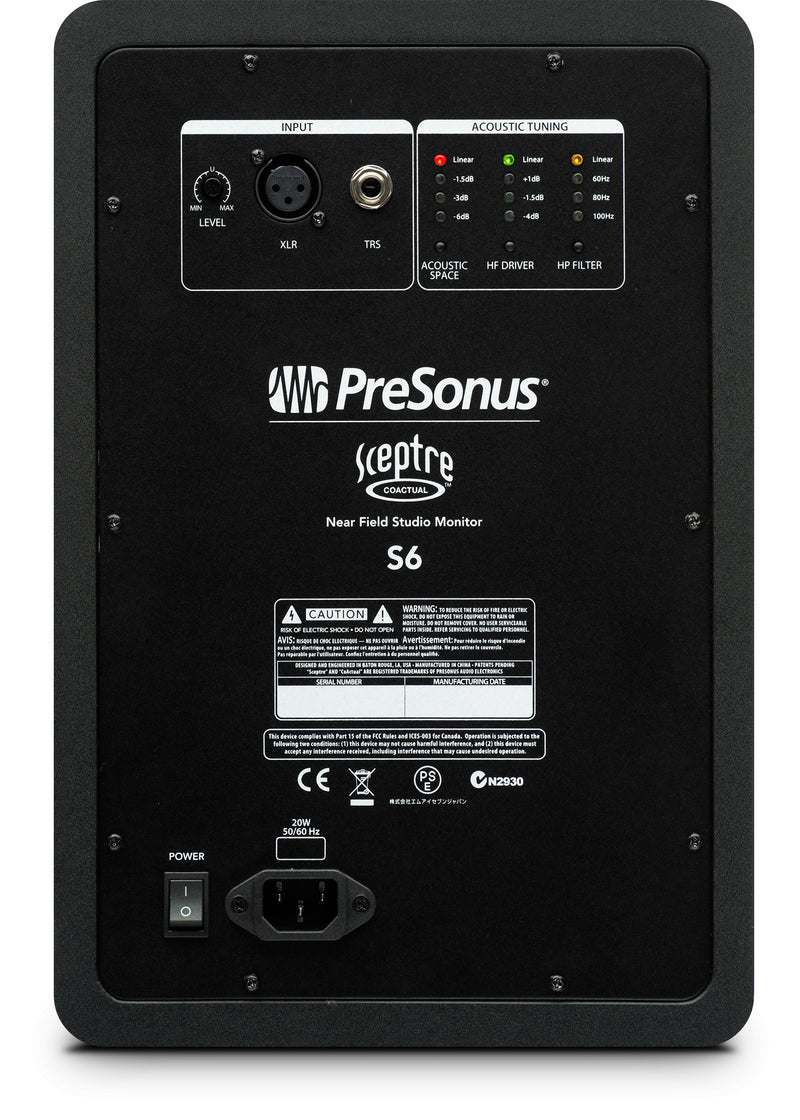 Presonus Sceptre S6 Active Nearfield Monitor