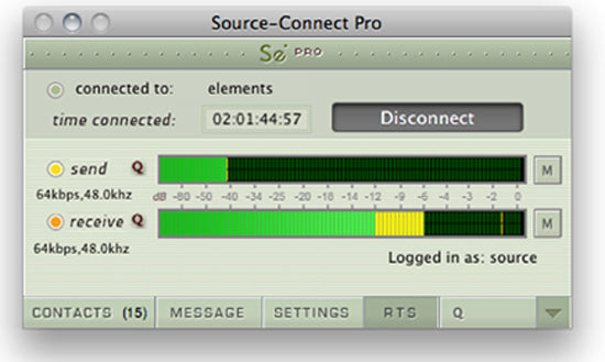 Source Elements Source-Connect Software