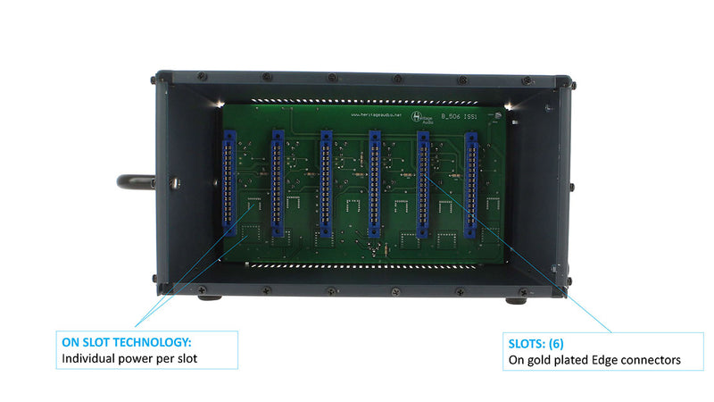 Heritage Audio OST6 6-Slot 500-Series Chassis