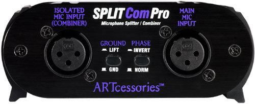 ART SplitCom Pro Mic Splitter / Combiner
