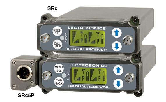 Lectrosonics SRc Dual Channel Slot Mount ENG Receiver