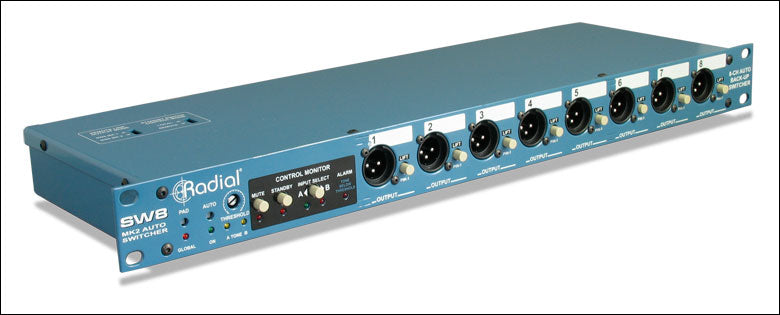 Radial Engineering SW8 Auto-Switcher