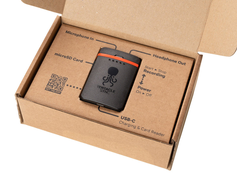 Tentacle Sync Track E Pocket Audio Recorder
