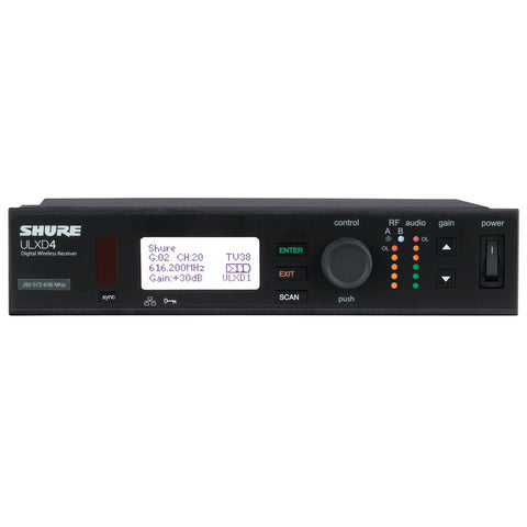 Shure ULXD4 Diversity Single Channel Digital Receiver