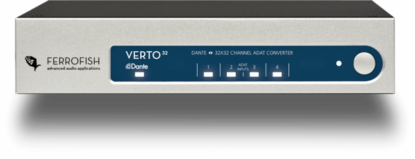 Ferrofish Verto 32 32-Channel Adat - Dante Converter