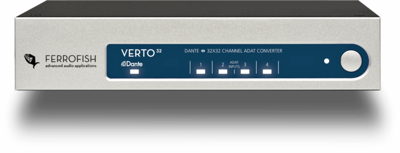Ferrofish Verto 32 32-Channel Adat - Dante Converter