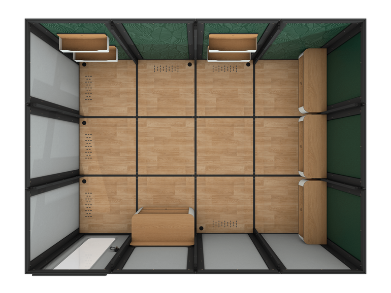 Vicoustic VicBooth Spa, Door with Window - 3x4