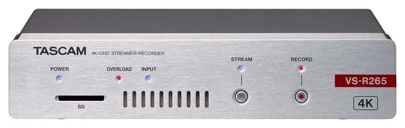 Tascam VS-R265 4K/UHD Encoder, Decoder, Streamer & Recorder