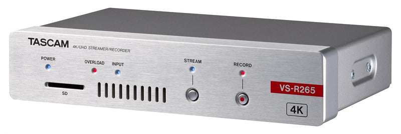 Tascam VS-R265 4K/UHD Encoder, Decoder, Streamer & Recorder