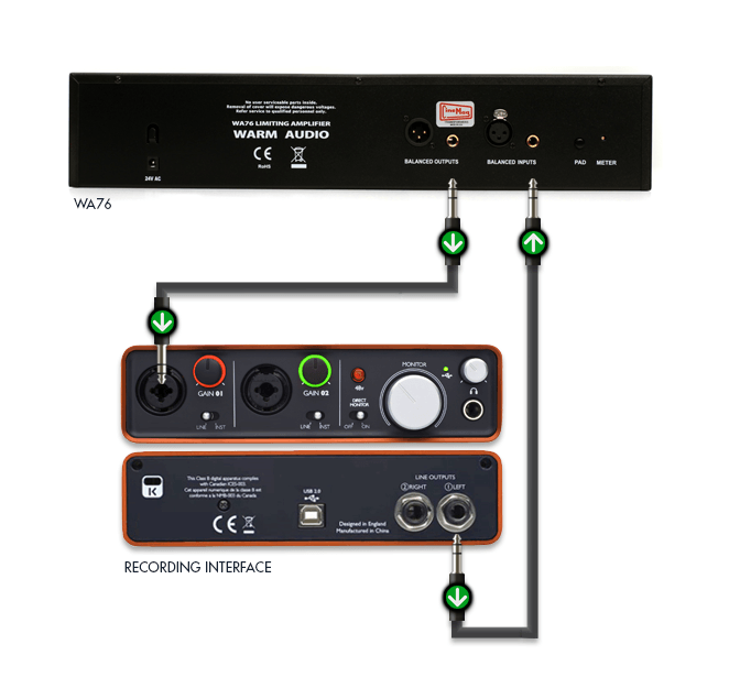 Warm Audio WA-76 Discrete Compressor