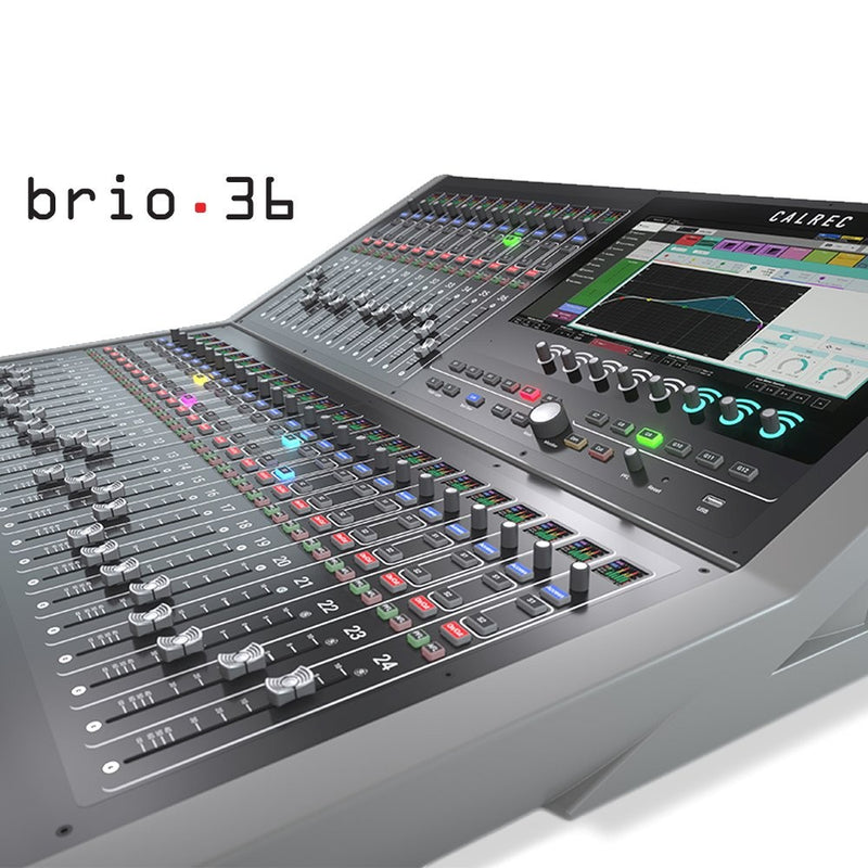 Calrec Brio 36 Compact Broadcast Digital Mixing Desk